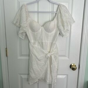 White Mini Dress from Selfie Leslie!!! 🤍